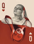 The Queen of Hearts - Postcard