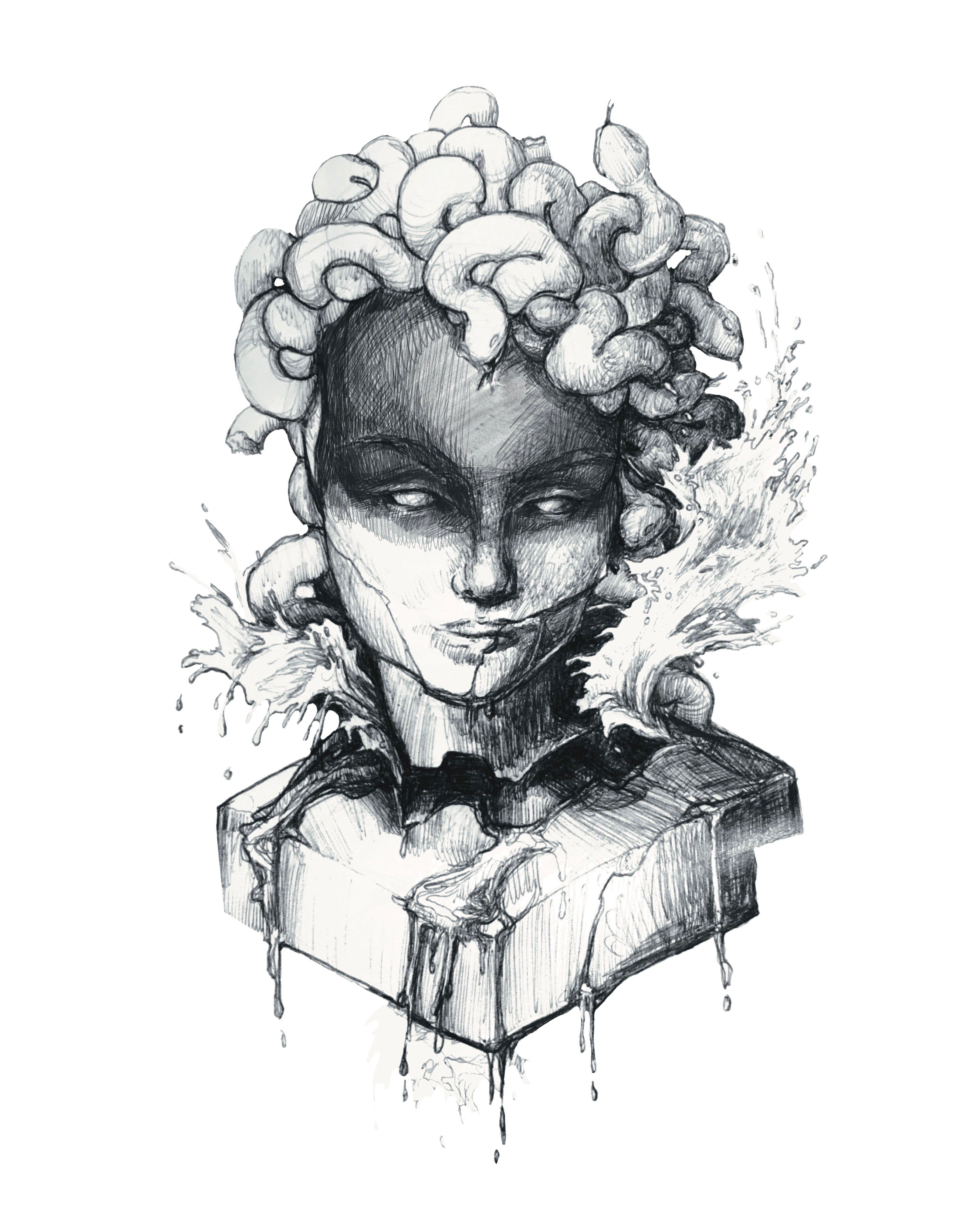 Soft Medusa - Print