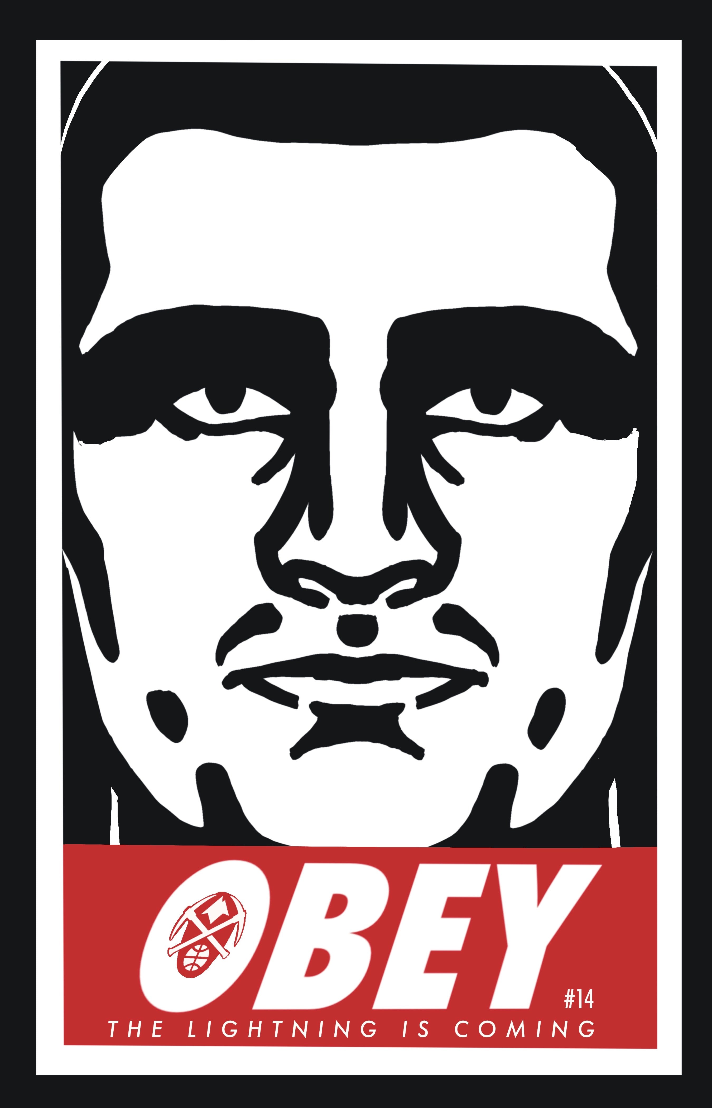 Jokić - OBEY sticker