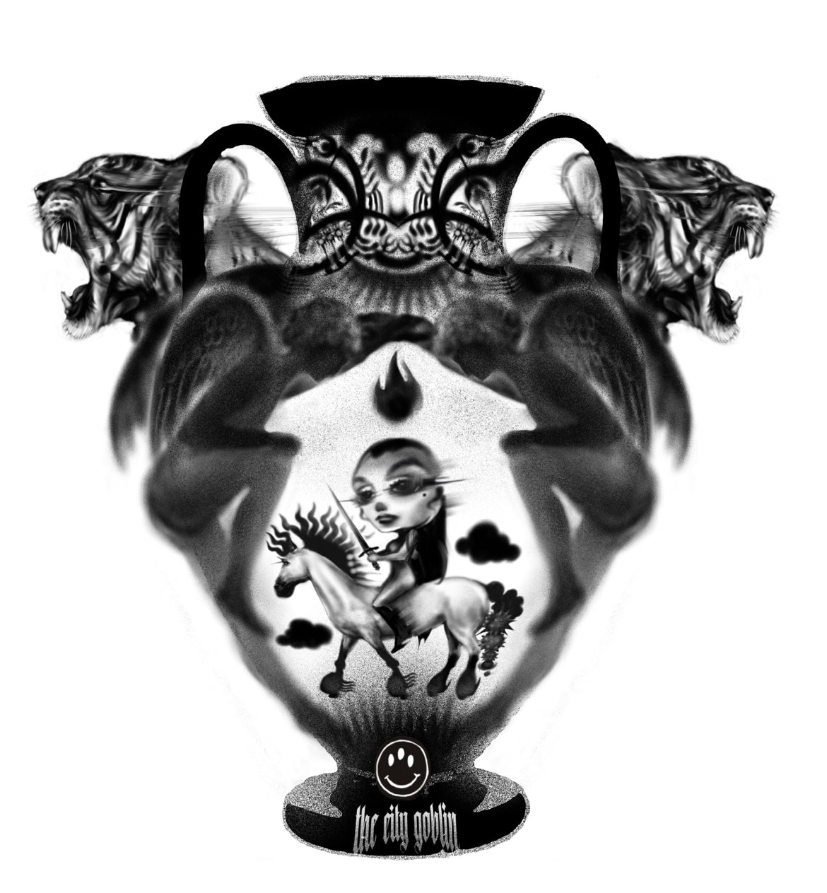 Grecian Vase Sticker
